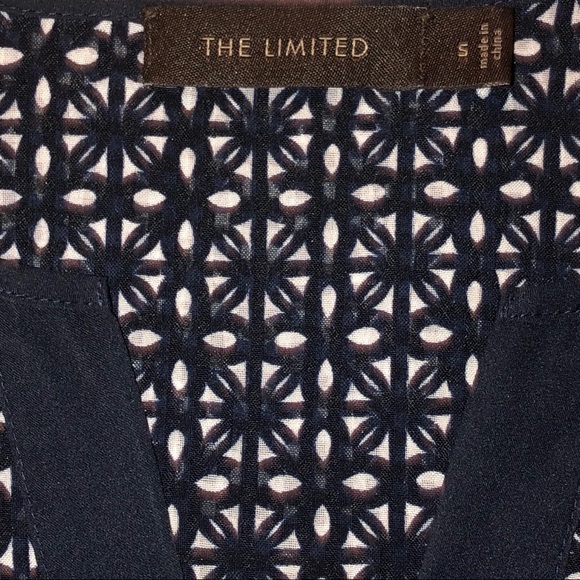 THE LIMITED—WOMEN’S LONG SLEEVE NAVY & WHITE TUNIC!! BNWOT/NEVER WORN!! - Picture 4 of 7